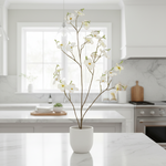 Dogwood Spray, White, 48 in. 2