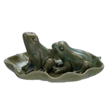 Frog Salt & Pepper Shakers with Tray 1
