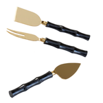 Black Gold Cheese Knife Set 1