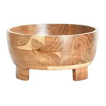 Acacia Wood Bowl, 10 in. 1