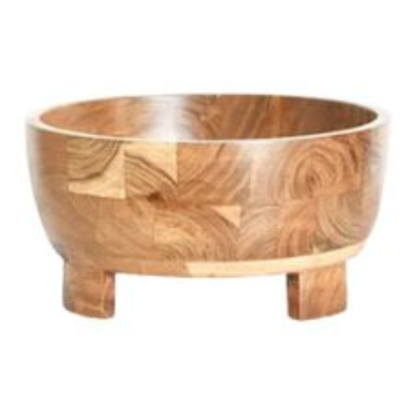 Acacia Wood Bowl, 10 in.