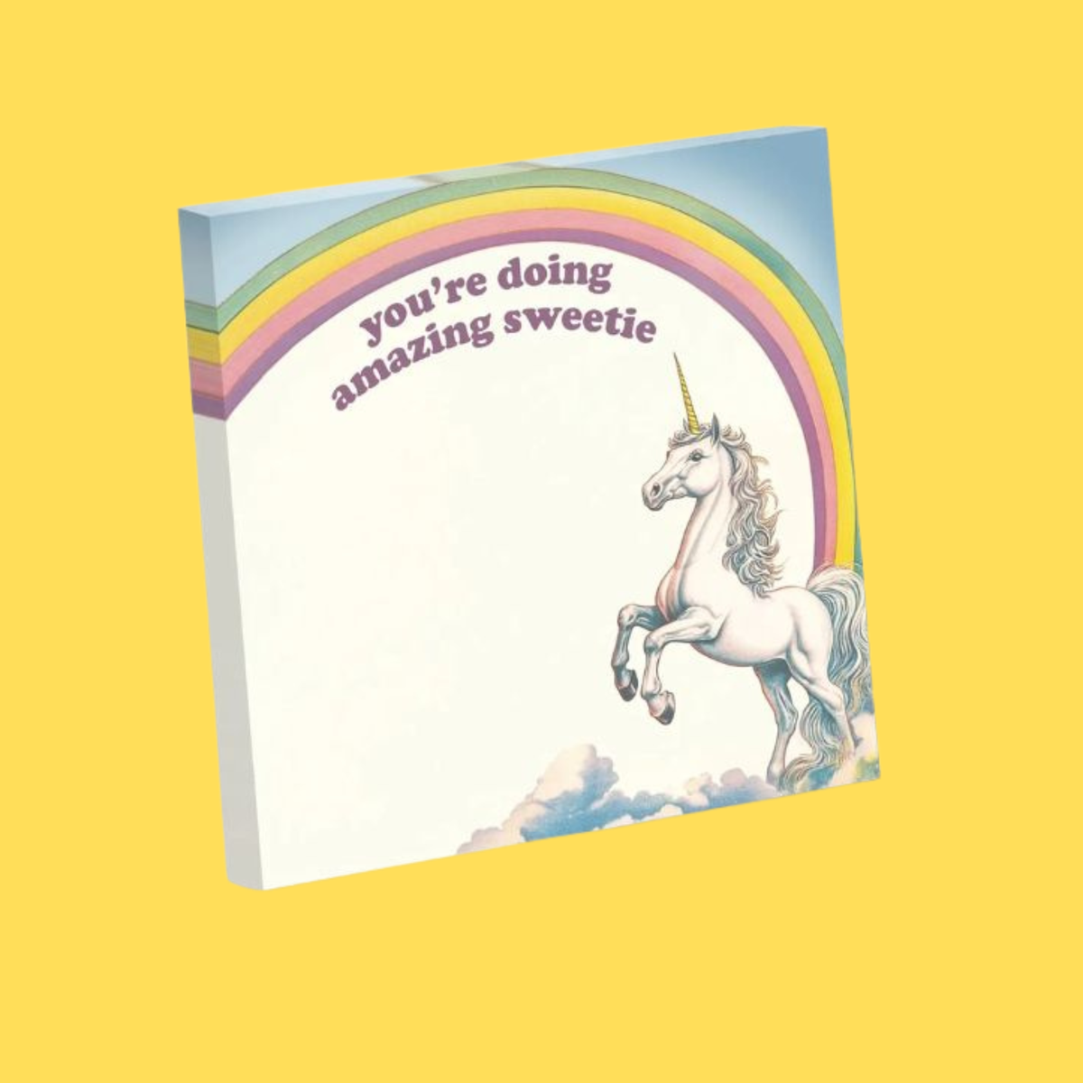 Sticky Note Pad, You're Doing Amazing