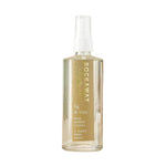 Clear spray bottle of Rockaway Fig & Vine Room Spray with gold label, promoting Knotty and Board’s curated decor and gifts, ideal for refreshing any room’s ambiance. 1