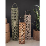 Willow Lantern, Green, 8.25 X 39.5 in. 2