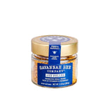 Savannah Bee Co., Bee Pollen, 3.5 oz. jar with golden lid, natural supplement rich in vitamins and minerals, perfect for kitchen gifts and decor at Knotty and Board. 1