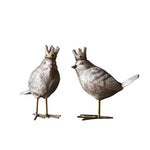Resin Bird w/ Crown, 5
