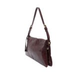 Eve Trapeze Shoulder Bag, Wine 2