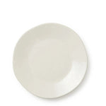 Salad Pate, 9 in., Linen Cream plate with a subtle irregular round shape, perfect for kitchen and dining decor, ideal for entertaining or gifting from Knotty and Board. 1