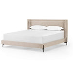 Dobson Bed, King, Perin Oatmeal, 87.5 X 89 X 46 in. 1