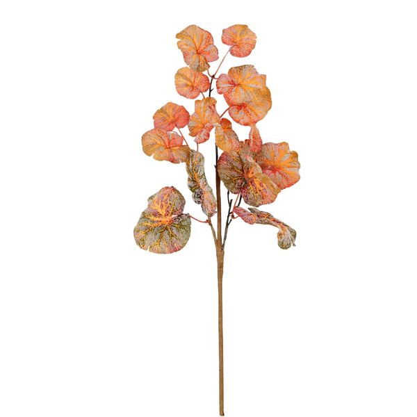 Dark Burgundy Japanese Maple Leaf Spray, 24-Inch Fall Foliage