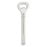 Silver Bottle Opener with a sleek, polished finish designed for entertaining and kitchen use, blending functional style with decor from Knotty and Board. 1