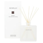 Archipelago Havana Diffuser, 8.2 oz with elegant frosted glass bottle and natural reeds, featuring scents of bergamot, tobacco flower, and ylang ylang for stylish home decor from Knotty and Board. 1