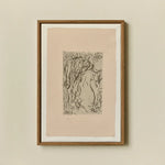 Abstract Portrait By Erich Wichmann Framed Art, 11 X 16 in. 2