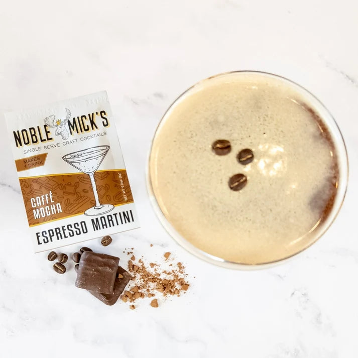 Noble Mick's Single Serve Craft Cocktail, Café  Mocha Espresso Martini