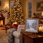 Christmas Town Frame, 10 X 10 in. 2