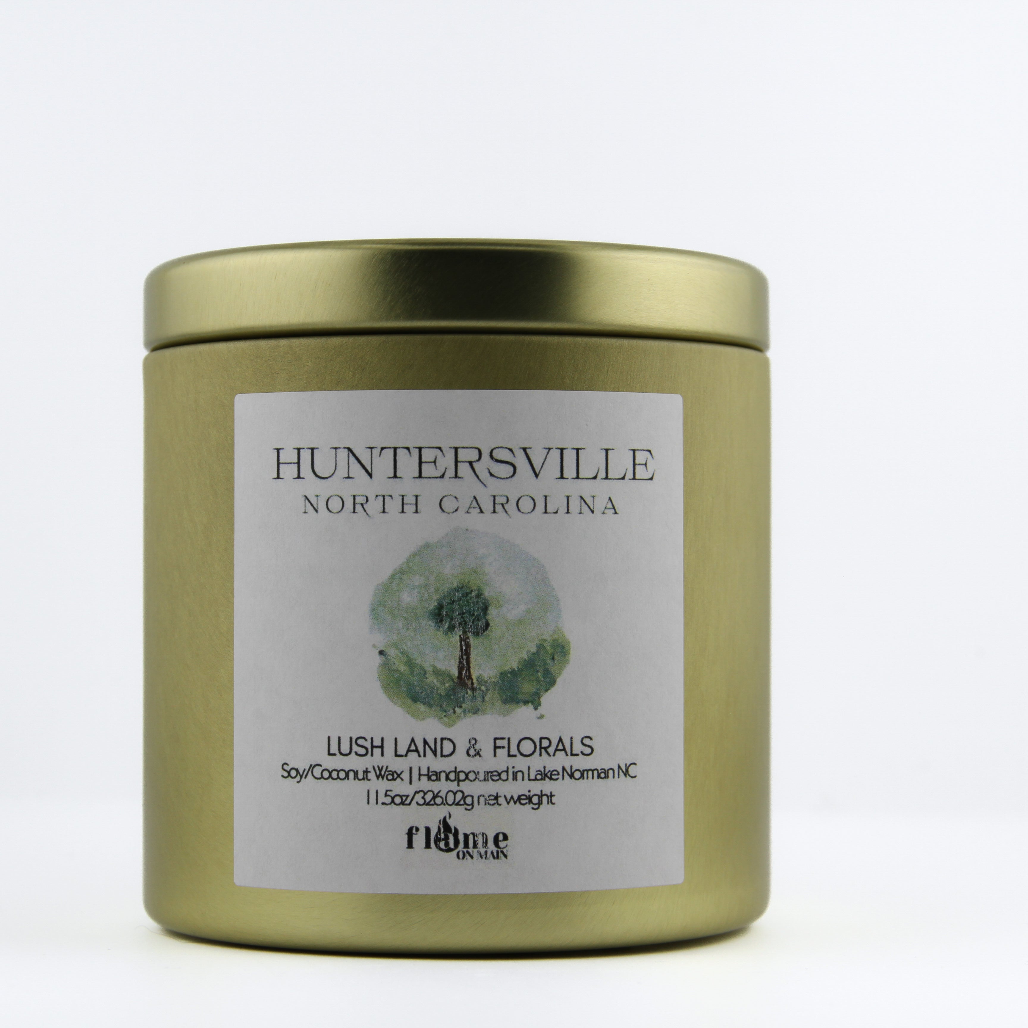 Flame on Main Local Line, Huntersville, Large, 11.5 oz