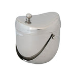 Stainless Steel Double-Wall Ice Bucket with Handle & Lid, One-Quart 1
