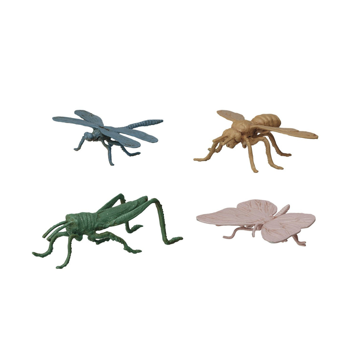 Cast Metal Insect, Assorted, 4
