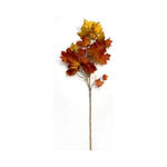 Maple Leaf Stem, Green and Gold, 16 in. 1