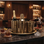 Brass Antique Bar Tray, 15.75 in. 3