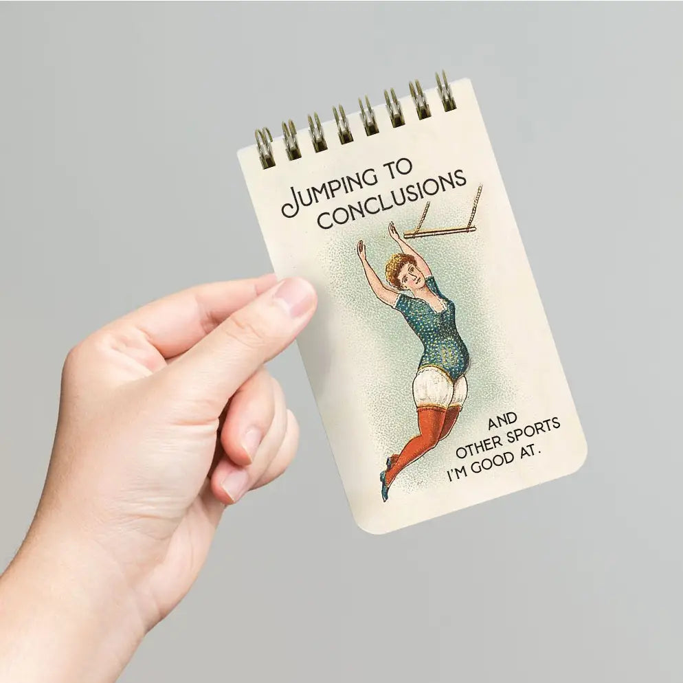 Spiral Memo Pad, Jumping to Conclusions