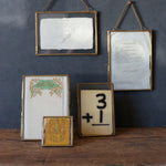 Brass and Glass Photo Frame, 5 X 7 in. 2