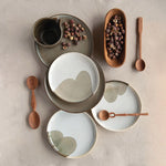 Hand-Carved Two-Sided Doussie Wood Spoon 8.25