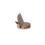 Mouse Shaped Cheese Knife with Mango Wood Stand, 4 X 2 in. 4