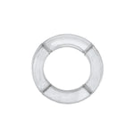 Curved Appetizer Dish, Clear, Single 1