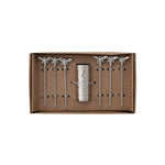 Appetizer Picks with Bee Handles, Boxed Set of 7 3