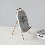 Metal Easel, Gold, 9 X 2 X 13.5 in. 2