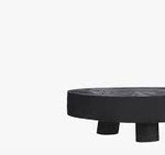 Bink Wood Black Pedestal, Medium, 7.85