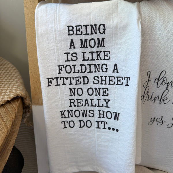 Tea Towel, Being A Mom