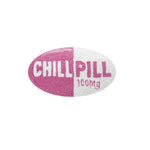 Chill Pill Hook Pillow, Hot Pink, 9 X 12 in. 1