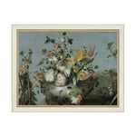 Blue Still Life with Flowers, 9 X 7 in. 1