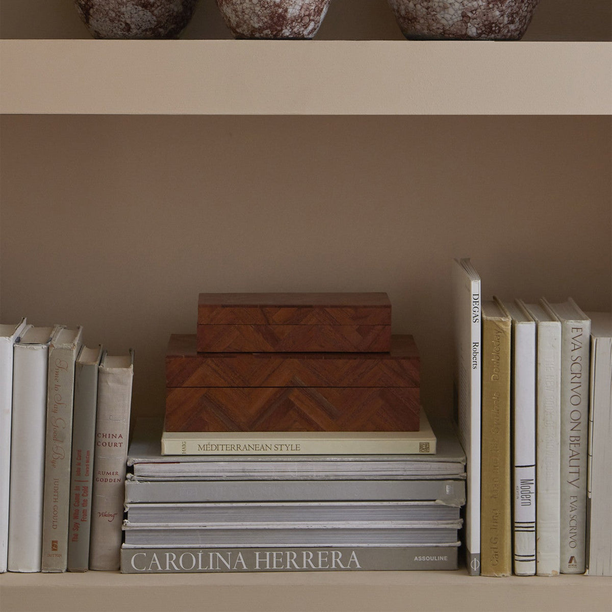 Alfeo Wood Box, Large, 3 X 10.5 X 6