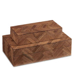Alfeo Wood Box, Large, 3 X 10.5 X 6 1