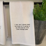 Tea Towel, Clean House 1