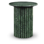 Gilbert Marble End Table, Green 18 X 18 X 20 1
