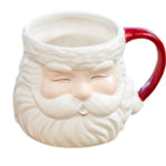 Santa Mug, Eyes Closed, 5 in. 1