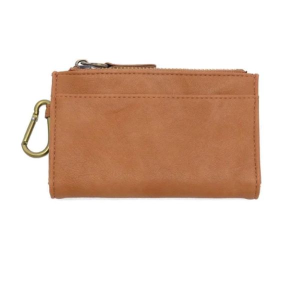 Bobbie Bifold with Carabiner, Tawny