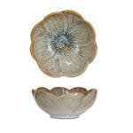 Stoneware Flower Shaped Bowl, 5