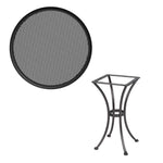 OW Lee, Micro Mesh Round Dining Table, Copper Creek Finish, 30 X 30 X 28 4