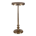 Antique Brass Accent Table, 10 x 23 x 10 in. 1