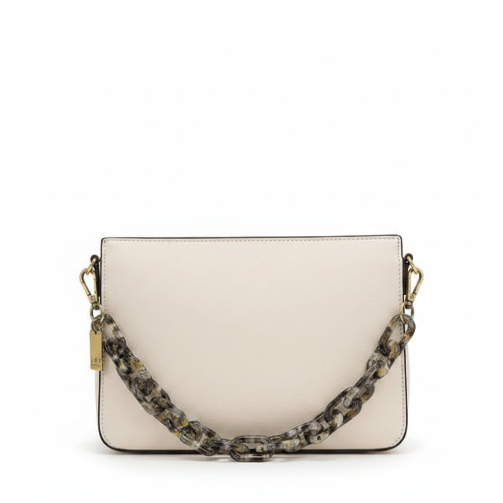 Lucite Cluster Chain Strap, Neutral