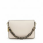 Lucite Cluster Chain Strap, Neutral 2