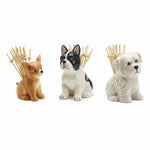 Ceramic Dog Toothpick Holder, Assorted, 3.5 in. 1
