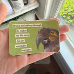 Vinyl Sticker, Unreliable Narrator 2