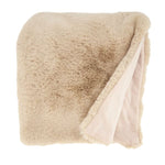 Fur Throw, Faux Rabbit, Natural, 50 X 60 in. 1