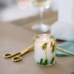 Thymes Pine Needle Design Glass  Poured Candle, 6.5 oz., Frasier Fir 3